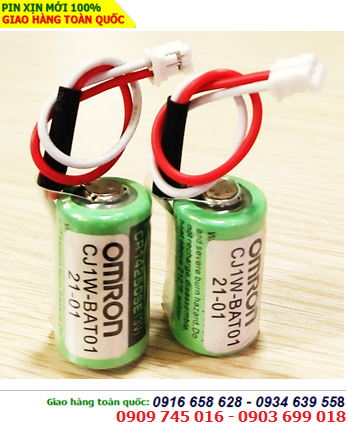 Pin Omron CJ1W-BAT01 Lithium 3V nuôi nguồn Omron PLC chính hãng